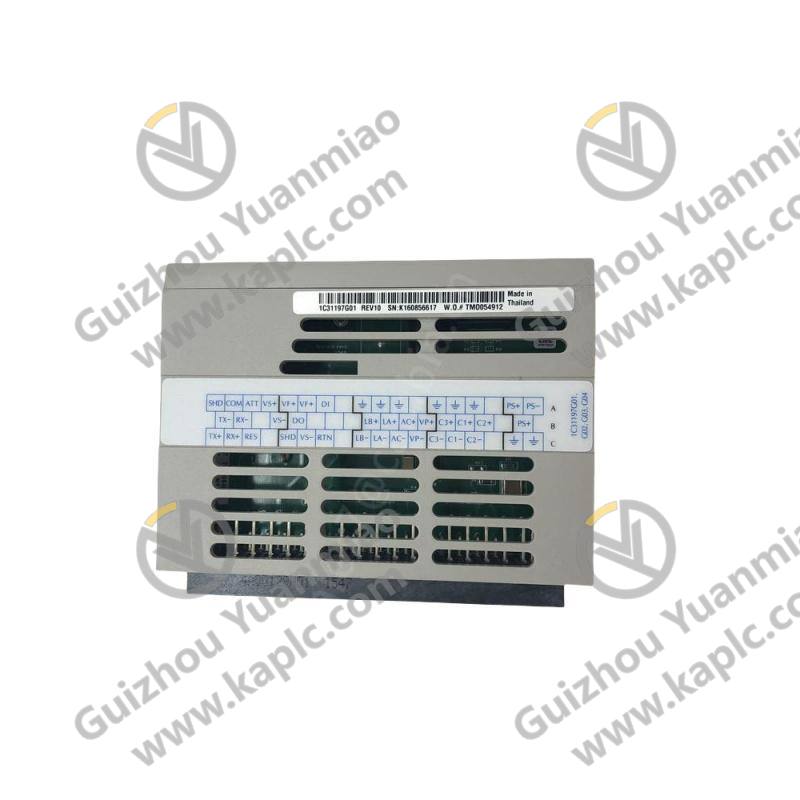 Emerson Ovation 1C31197G05: Advanced Analog Output Hart Card for Industrial Control Systems