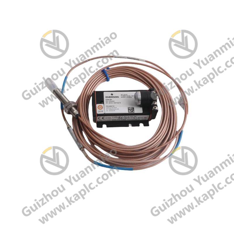 Emerson PR6423/002-100-CN Vibration Sensor with CON021 Module