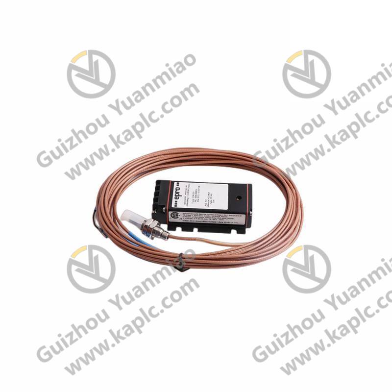 Emerson PR6423/10R-010 CON021 Eddy Current Sensor - Precise Metal Measurement for Industrial Control