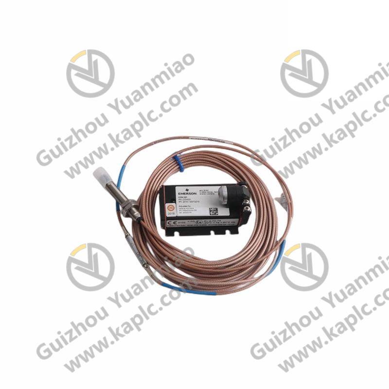 EMERSON PR6423/10R-131 & CON041: High-Performance Eddy Current Transducer