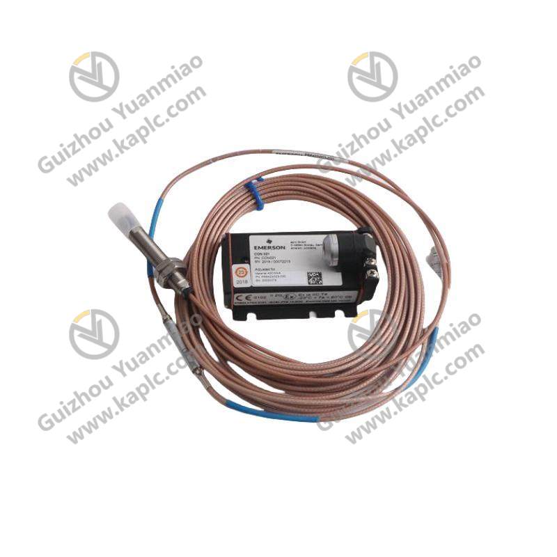 Emerson PR6424/010-140 CON021 Displacement Sensor: Precise Measurement for Industrial Control