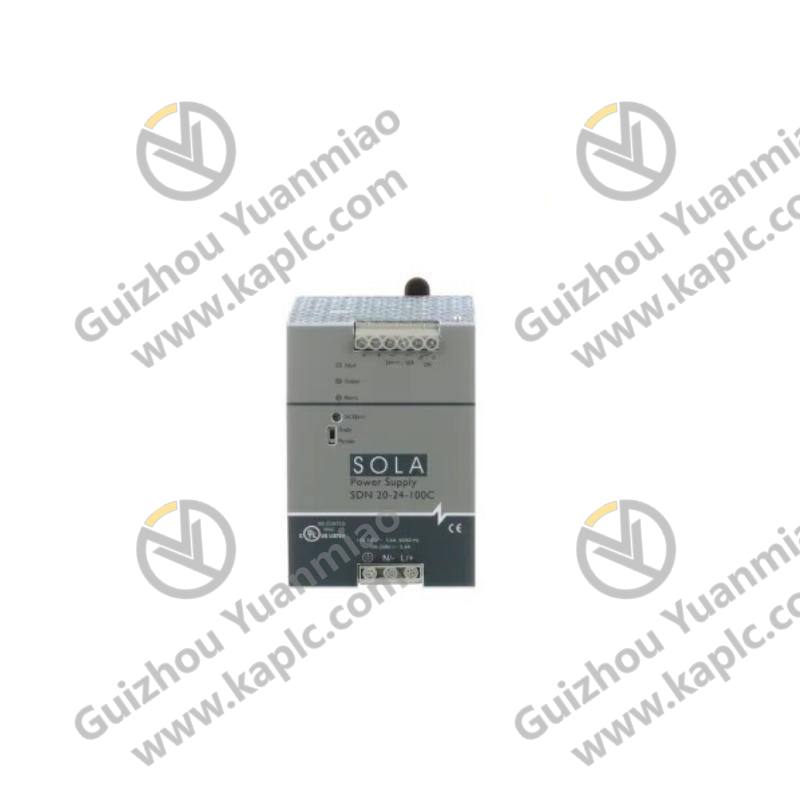 EMERSON SDN 20-24-100C Power Supply, High Efficiency for Industrial Automation