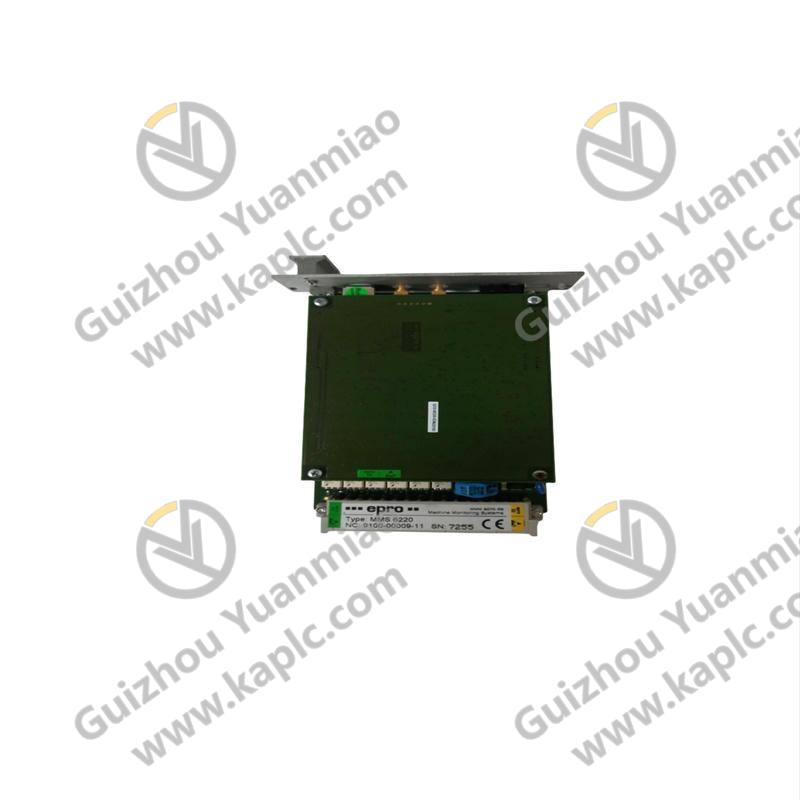EPRO MMS6220 - Precision Vibration Monitoring Board, for Industrial Automation