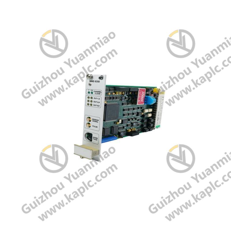 EPRO MMS6350 - Precision Speed Measurement Card for Industrial Automation