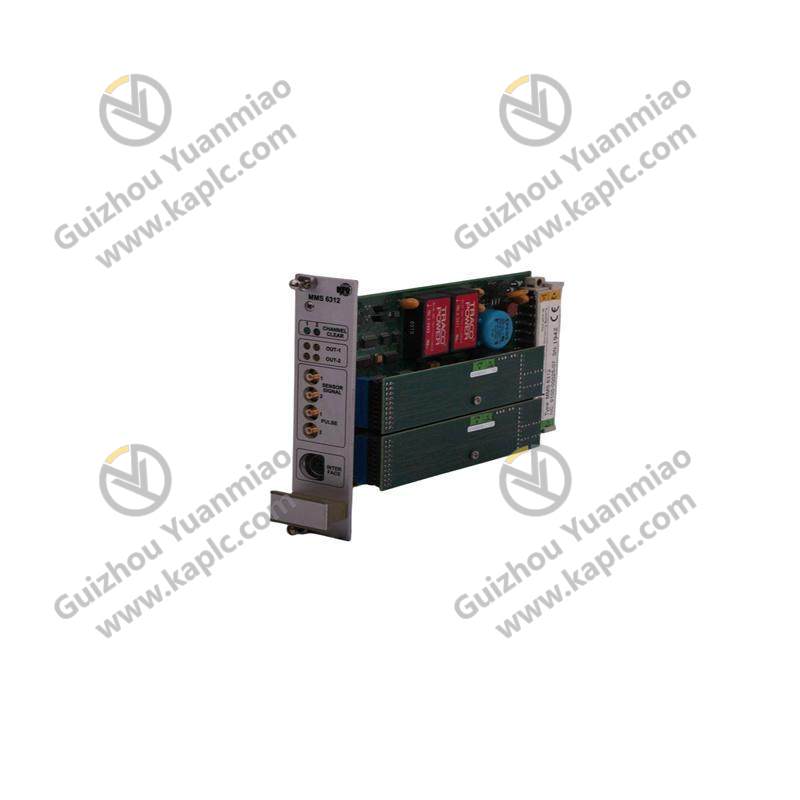 EPRO MMS6410 Machine Monitoring System, Precision Control Module