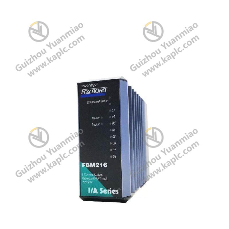 FOXBORO FBM216 P0922VV Input Interface Module: Precision Control in Industrial Automation