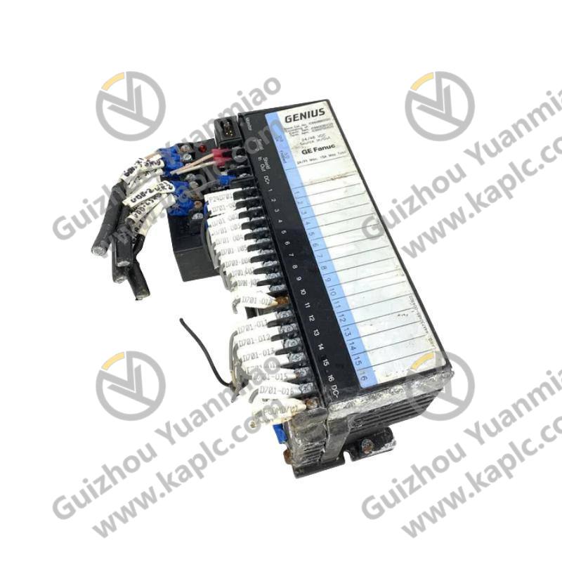 GE IC660BBD020Y - 3 Wire Sensor Compatible Block Module, PLC System