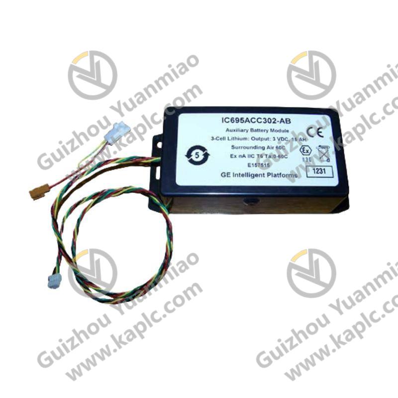 GE IC695ACC302 Smart Battery Module - Efficient Power Solution for Industrial Control Systems