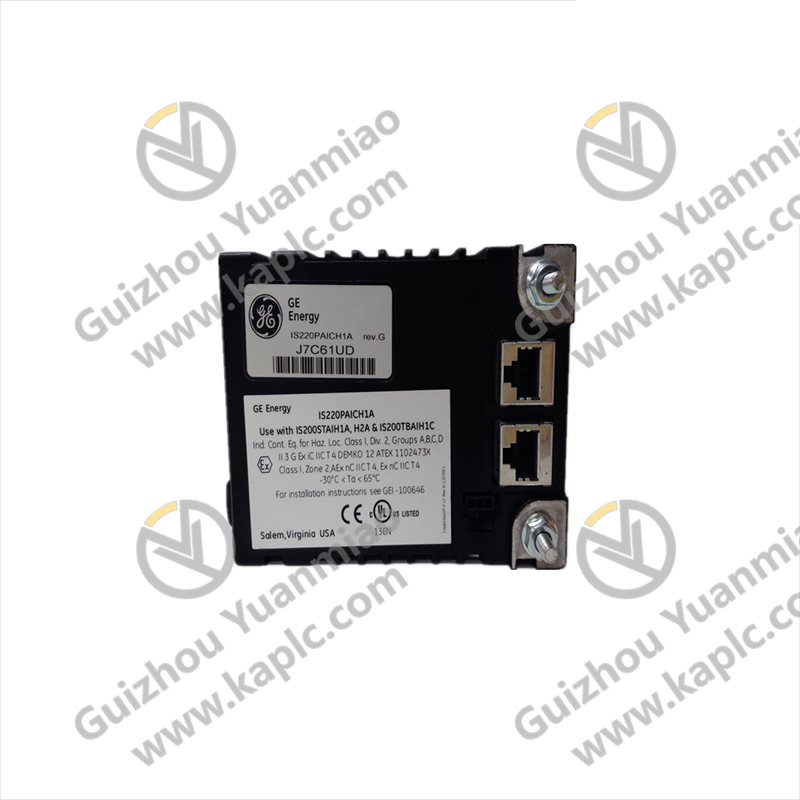 GE IS220PAICH1A: Analog I/O Board for Industrial Automation, 200 Characters
