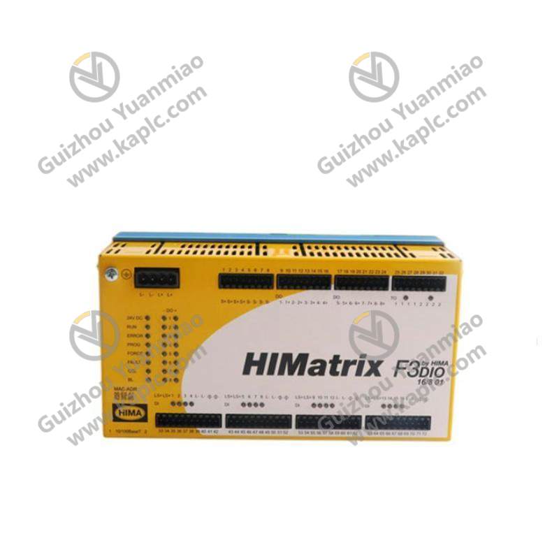 HIMA HIMATRIX F60DIO24/1601: Safety-Related Industrial Control Module