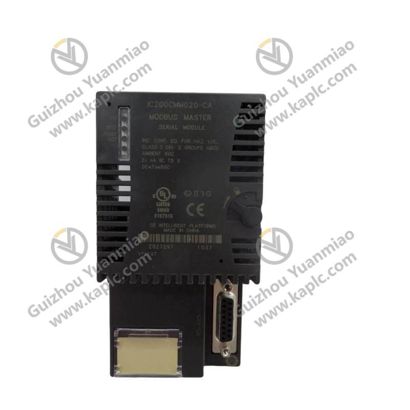 GE IC200CMM020: Versamax Serial Communications Module for Industrial Automation