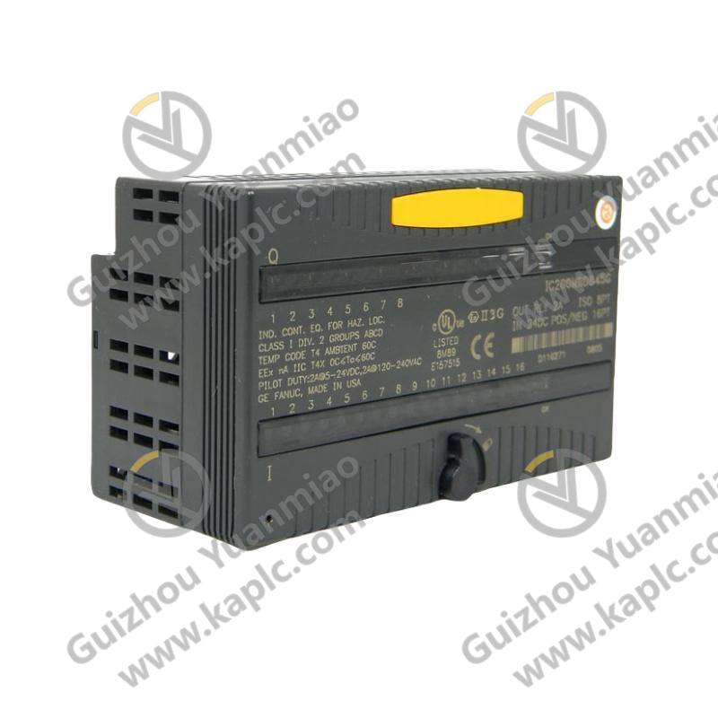 GE Fanuc IC200MDD845: Comprehensive I/O Module for Industrial Automation