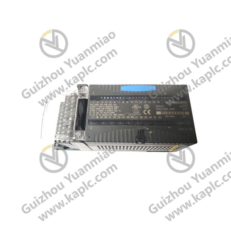 GE IC200MDL650 Input Module: Precision Engineered for Industrial Automation