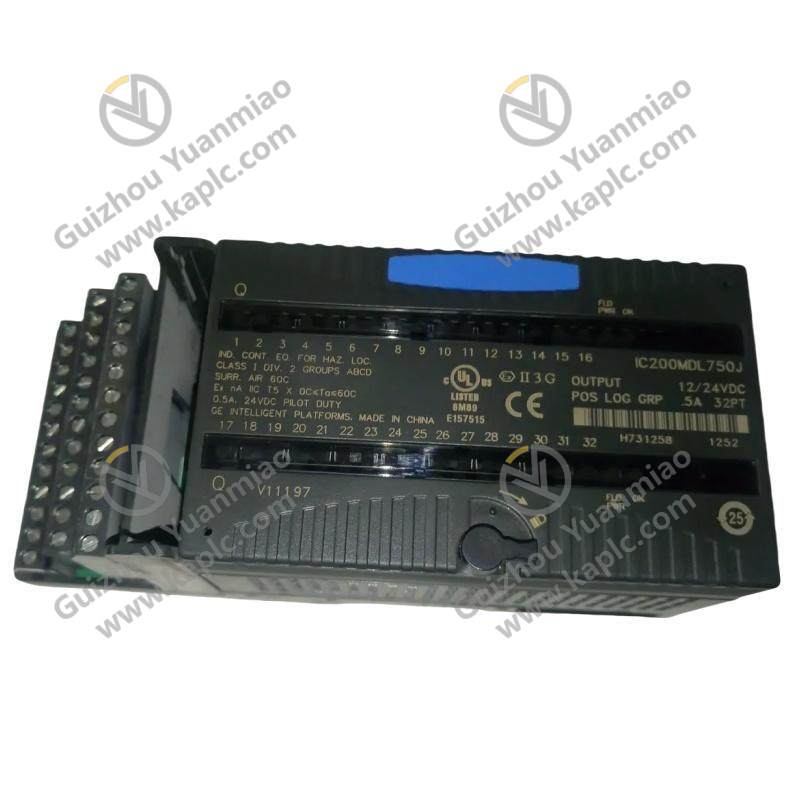 GE IC200MDL750J: Advanced VersaMax Output Module for Industrial Automation