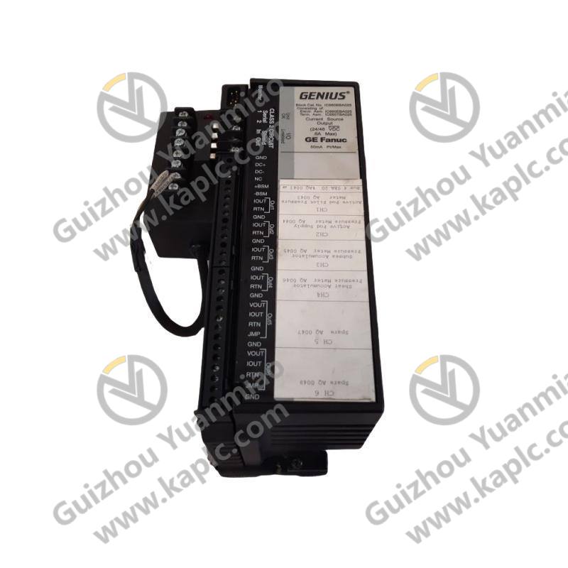 GE Fanuc IC660BBA025 Block 24/48Vdc Analog Current Source