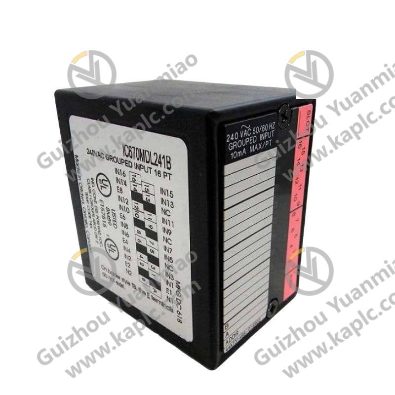 GE IC670MDL241 - 240VAC Input Module: Advanced Industrial Automation Solution