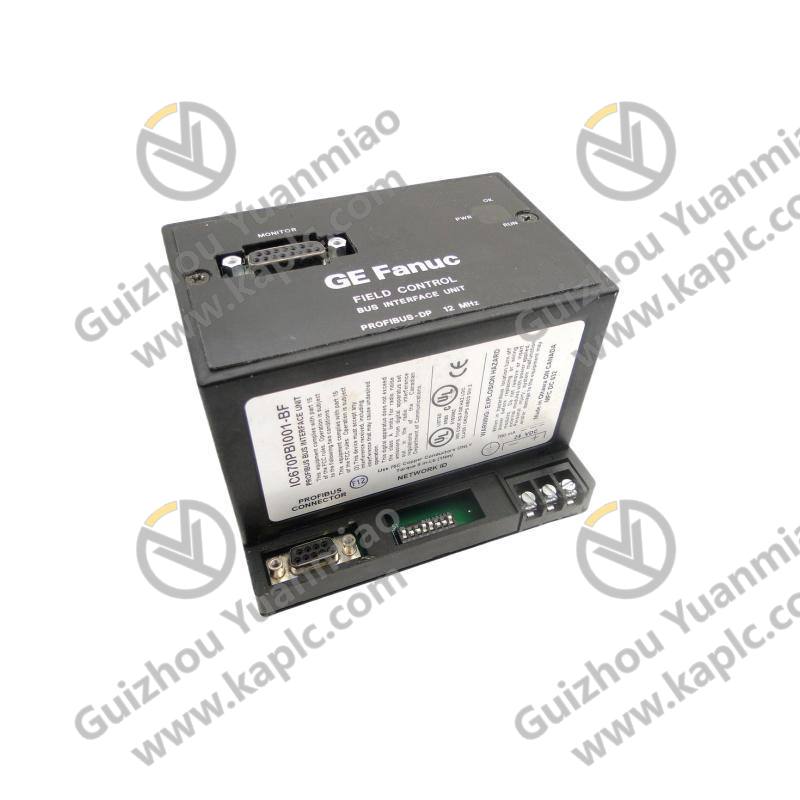 GE Fanuc IC670PBI001 - Profibus Bus Interface Unit