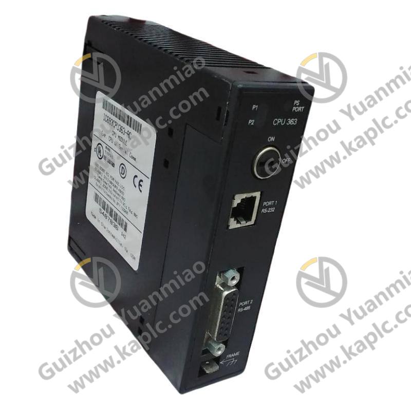 GE IC693CPU363 Single Slot CPU Module: High-Performance Control Core