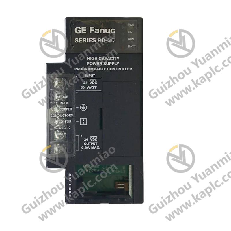 GE IC693PWR331 - High Capacity Power Supply Module, Optimized for Industry 4.0 Applications