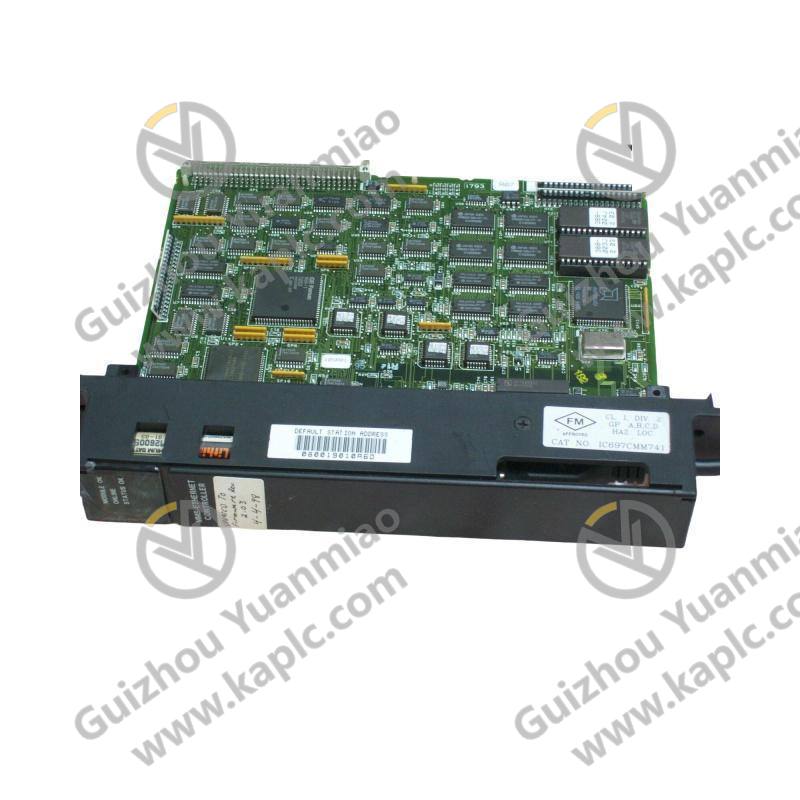 GE Fanuc IC697CMM741 Ethernet Controller Module