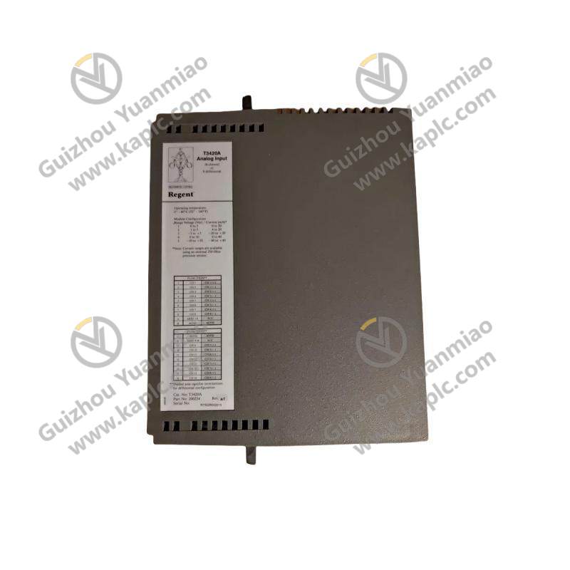 ICS TRIPLEX T3420A: Advanced Analog Input Module for Industrial Automation