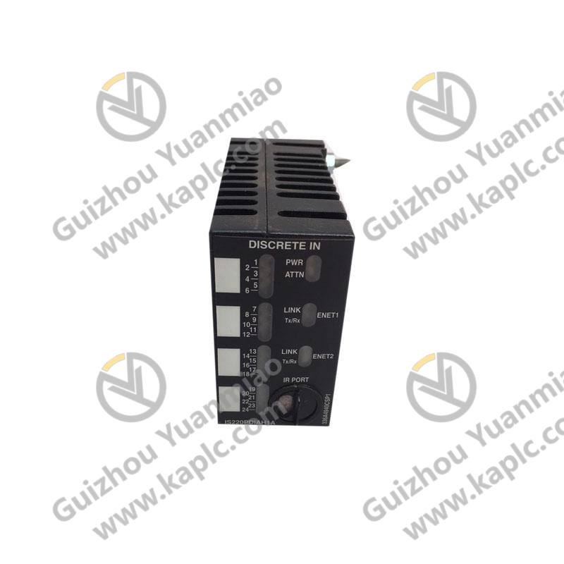 GE IS220PPDAH1A REV E - Industrial PLC I/O Pack, High Performance, Precision Control