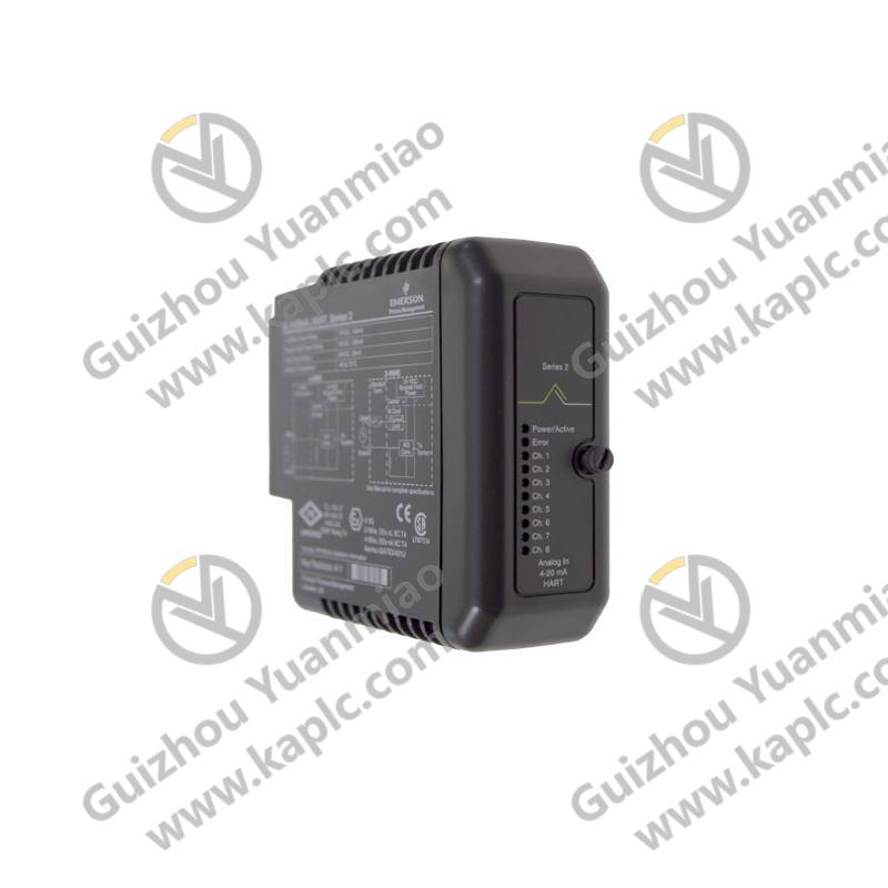 EMERSON KJ3222X1-BA1 DeltaV™ Analog Input Card for Industrial Control
