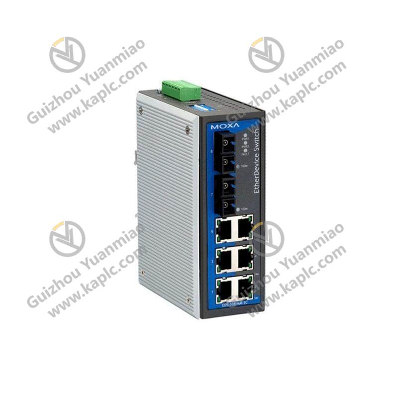 MOXA EDS-308-M-SC Ethernet Switch: Industrial Networking Excellence