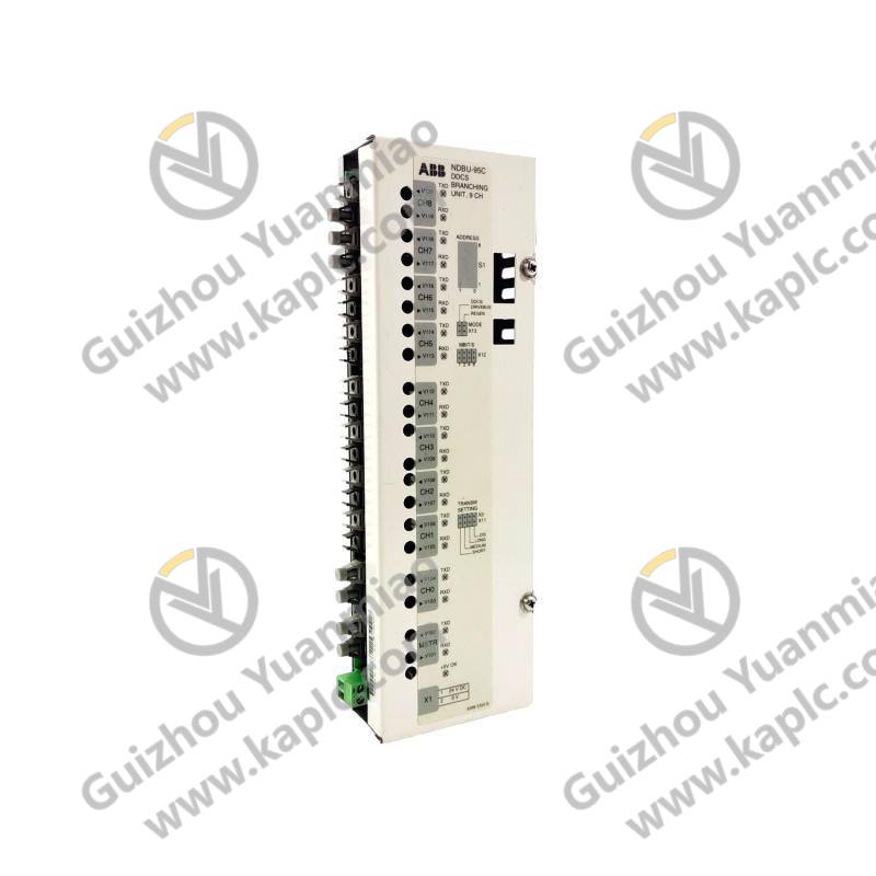 ABB NDBU-95C Fiber Optic Distributor: High-Performance Distributor for Industrial Control Systems