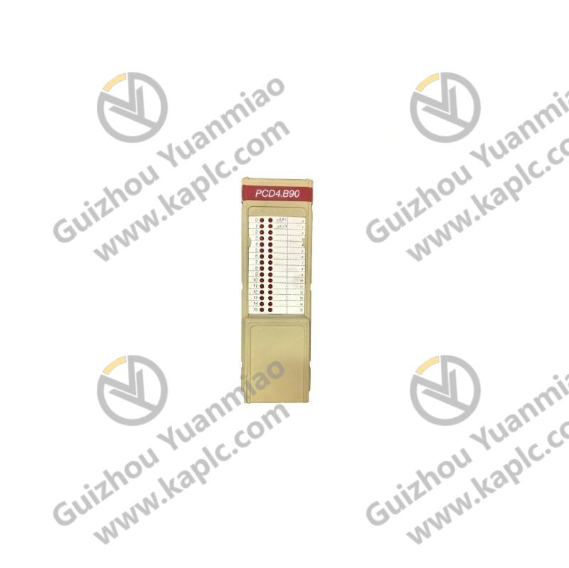 SAIA PCD4.B900 I/O Module: 32 Point 16 IN/16 OUT for 24V Applications