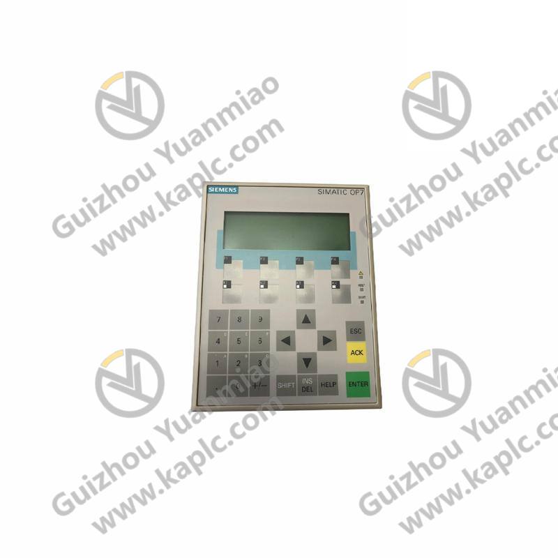 SIEMENS Operator Interface 6AV3607-1JC20-0AX1, Advanced Industrial Control Solution