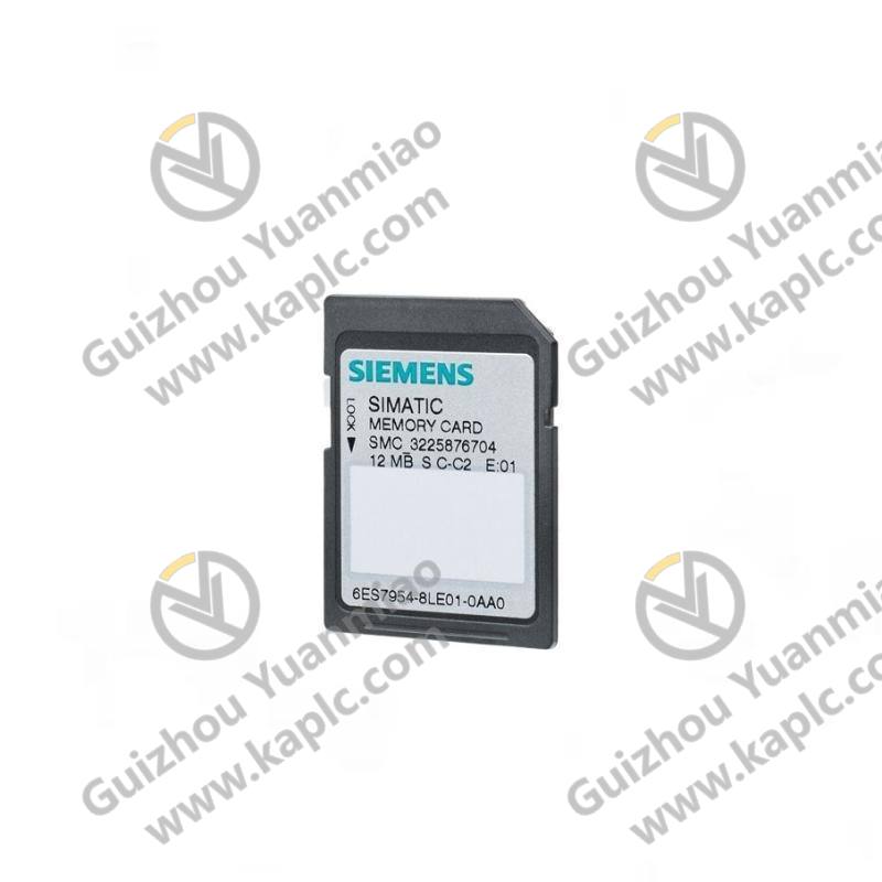 SIEMENS 6ES7954-8LC03-0AA0 - SIMATIC S7 Memory Card for Efficient Data Storage Solutions
