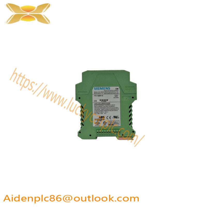 SIEMENS 16804-42 EIM ELECTRICAL INTERFACE MODULE