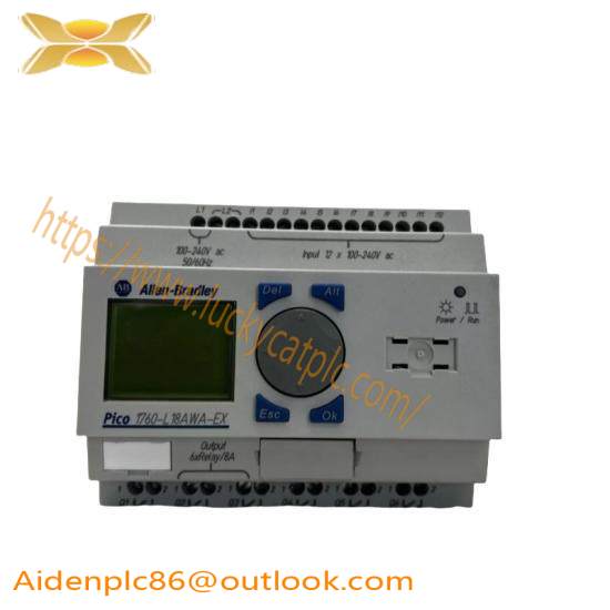 1760L18AWAEX Pico Controller w/RTC, 18 I/O Expandable, AC