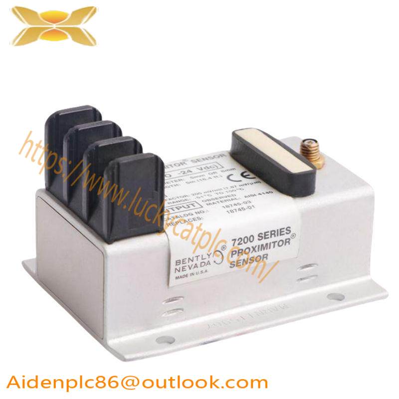 BENTLY NEVADA 1800/20-XX-90-02-00 MOD:158611-01 Vibration Monitor