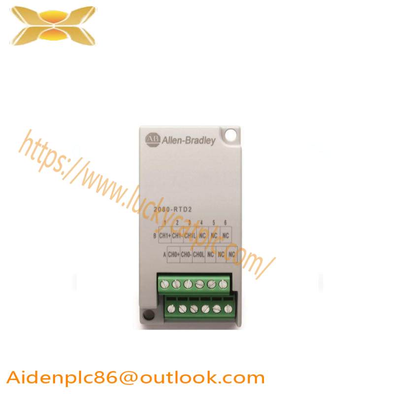 AB 2080-RTD2 Resistance Thermometer Detector Inputs