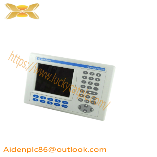 2711P-K6C20D8 PanelView Plus 6 600 Color/Keypad