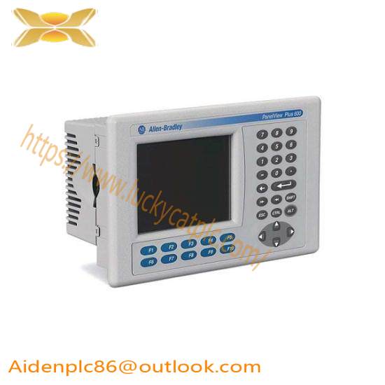 2711P-K6M20D8 Panelview Plus 6 600 Operator Terminal