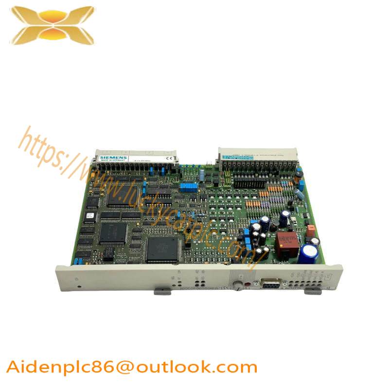 SIEMENS 6DS1411-8RR Closed Loop S Control Module