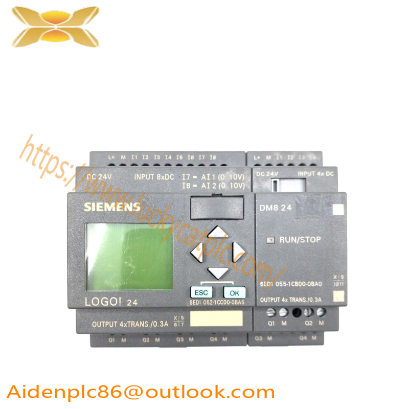 SIEMENS 6ED1 052-1CC00-0BA5 LOGIC MODULE, DISPLAY