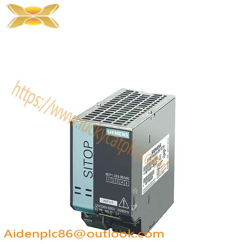 SIEMENS 6EP1 333-3BA00 power supply input