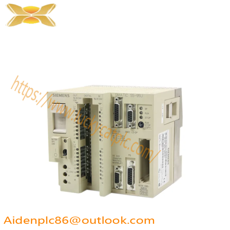 SIEMENS 6ES5095-8ME03 S5-95U Central Unit