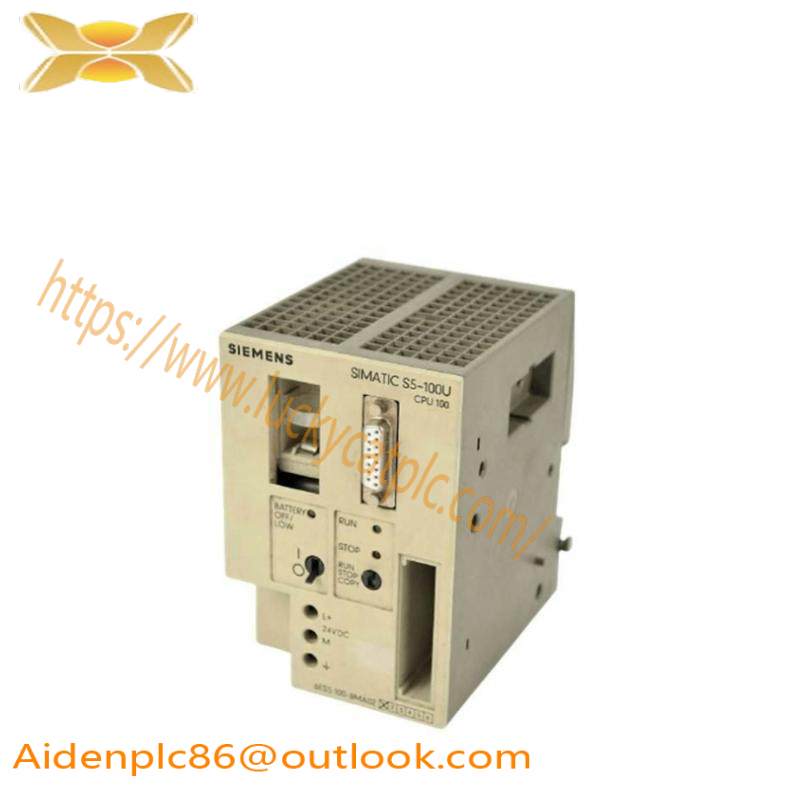 SIEMENS 6ES5100-8MA02 CPU 100 Central processing unit