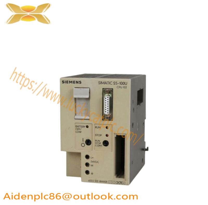 SIEMENS 6ES5102-8MA12 Central Processing Unit