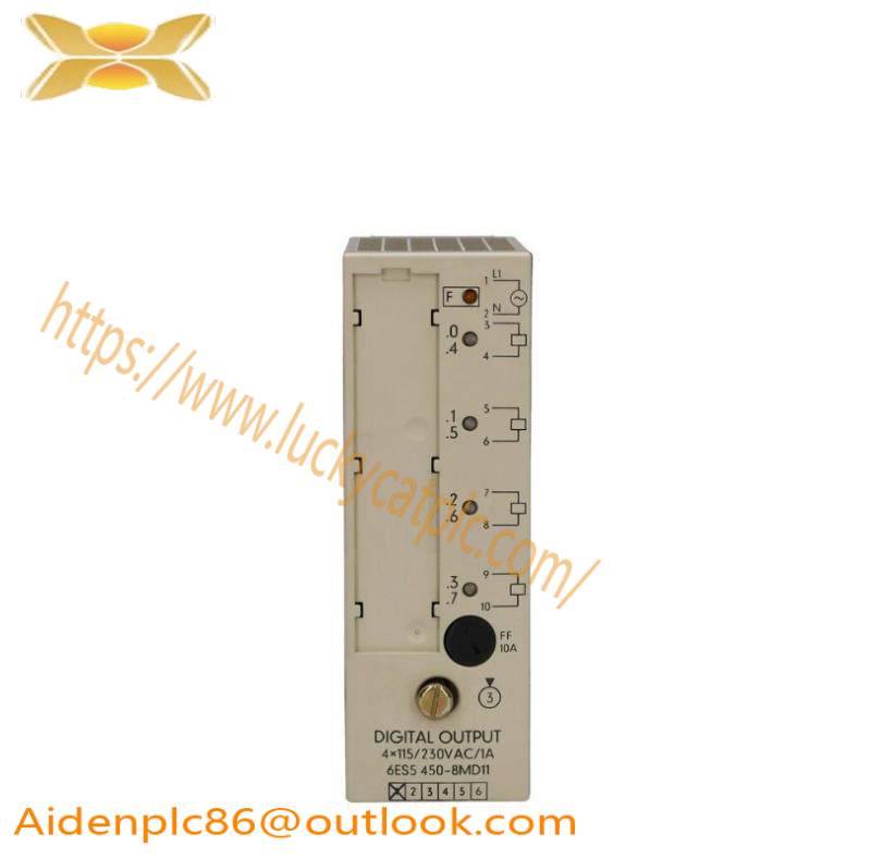 SIEMENS 6ES5450-8MD11 Digital Output Module