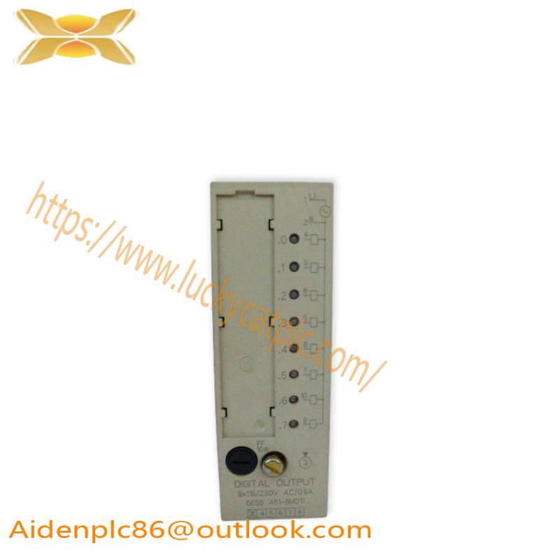 SIEMENS 6ES5451-8MD11 Digital Output Module