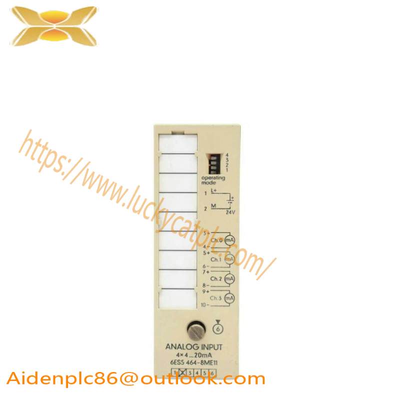 SIEMENS 6ES5464-8ME11 Analog Input Module