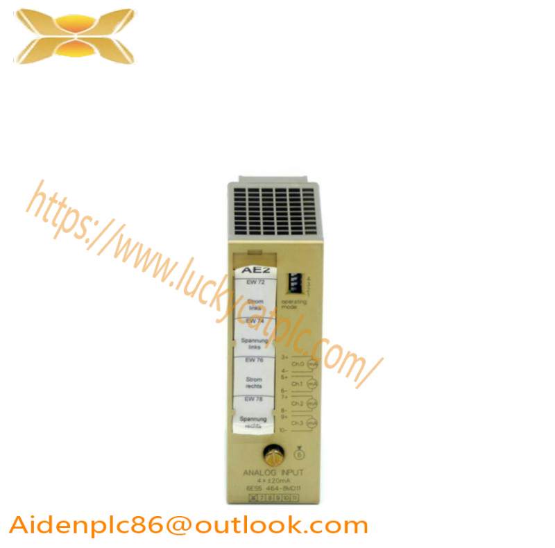 SIEMENS 6ES5464-8MF21 Analog Input Module