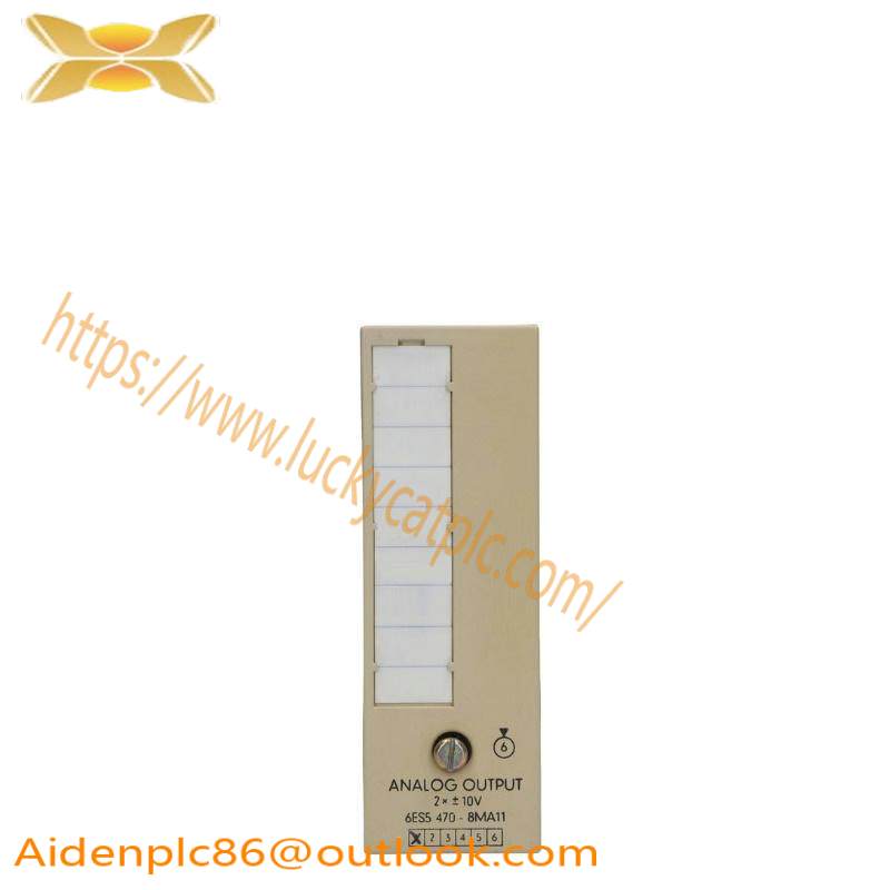 SIEMENS 6ES5470-8MA11 Analog Output Module