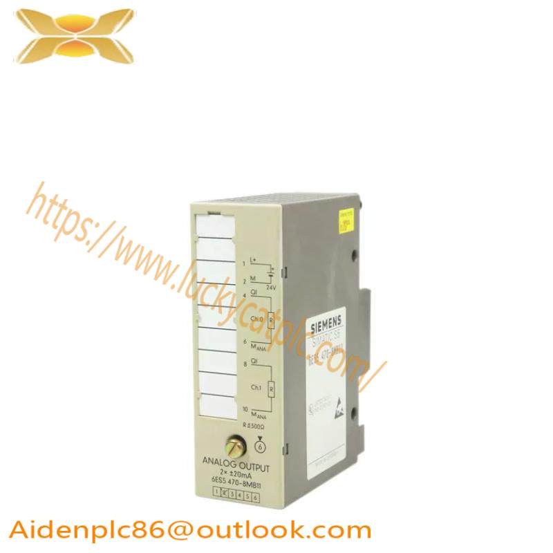 SIEMENS 6ES5470-8MB11 Analog Output Module